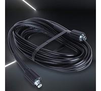 CFTGIW Tuyau d'extension à Filetage Femelle M22 de 10 M/32,8 Pieds avec Adaptateur Mâle pour le Nettoyage à Haute Pression un Adaptateur Est livré avec un Matériau de Tuyau Adopte le d'eau Durable