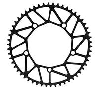 CFTGIW Ultra Light Bike Positive & Negative Single Pouchage 130bcd Chaîne de Roues Chaîne de Vélos de Roue Woelchain Waelalluminium Alliage (54T)