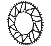 CFTGIW Ultra Light Bike Positive & Negative Single Pouchage 130bcd Chaîne de Roues Chaîne de Vélos de Roue Woelchain Waelalluminium Alliage (56T)