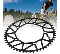 CFTGIW Ultra Light Bike Positive & Negative Single Pouchage 130bcd Chaîne de Roues Chaîne de Vélos de Roue Woelchain Waelalluminium Alliage (52T)