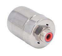 CFTGIW Vanne à Flotteur G1/2 DN15 en Acier Inoxydable 304, Arrêt Automatique, Contrôleur de Vanne Flottante pour le Contrôle du Niveau du Réservoir d'eau, Flotteur d'eau Stable et Manuel, Plage