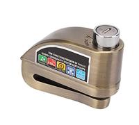 CFTGIW Verrouillage de Frein à Disque de Moto 110 DB Lock de Disque d'alarme Verrouillage de la Roue de sécurité Anti-vol pour Vélo de Vélo électrique