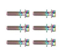 CFTGIW Vis de Vélo 6 Pcs Boulons de Montagne (Coloré)