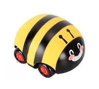 CFTGIW Voiture Jouet à Inertie de Friction d'insecte de Dessin animé pour Enfants, Voitures à Traction Double Face, Jouets avec Lumières, éducatif Précoce, Son Aide aux Insectes Peut Colorer 1