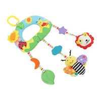 CFTGIW Voiture Jouet Newborn P Hanging Clamp/Holder sur Infroller de Dentition Gel Gel Arc-en-Ciel Jouet Voiture Toynewborn Typing Hanging Inf Toclip on Poussette Plus Juste (#3)