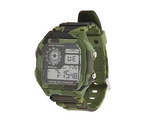 CFTGIW Watch Numérique Fashion Multige Luming Outdoor Sports Chronograph Watch Sport Pattern Red a Alarm Luminous Chronographe Digital Watchdicital Chronograph Watchlumined (#3)