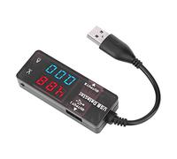 CFTGIW YB26VA Double Affichage USB Détecteur Voltmètre Ammeter Tension Courant de Courant Capacité de Batterie Capacité Couleur de Couleur (Bicolore)