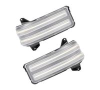 CFUNMNVBVZ Clignotant Dynamique Pour Silverado 2500 3500 2020 2021 2022 2023 Feu Rétroviseur Latéral Transparent Clignotant 2 Pièces(Dégager)