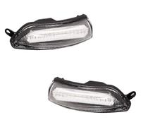 CFUNMNVBVZ Phares Route Pour Chrysler 300 2011-2020 68170149AA 68170148AA 2 Pièces Feux De Signalisation De Rétroviseur Latéral Séquentiel Ambre Jaune Clignotant(Clear Lens)