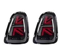 CFUNMNVBVZ Phares Route Pour M&ini Pour Cooper Pour R56 Pour R57 Pour R58 Pour R59 2007-2013 Lampe Feux Arrière Antibrouillard Ensemble Voiture(Black Red,2011-2013)