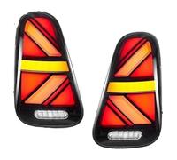 CFUNMNVBVZ Phares Route Pour M&ini Pour R50 Pour R52 Pour R53 Pour Cooper Feu Arrière Stop Clignotant Inverse Voiture Ensemble Feux(2pcs Red)