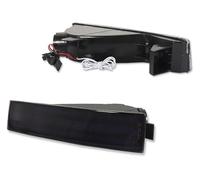 CFUNMNVBVZ Phares Route Pour Prelude 1992-1996 Clignotant Indicateur Rétroviseur Latéral Pare-chocs Avant Séquentiel Ambre Ensemble Lumières Blanches Comme Feu DRL