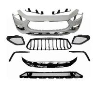 CFUNMNVBVZ Phares Route Pour Quattroporte Pour Trofeo Kits Feu Arrière Lampe Mise À Niveau Carrosserie Avant Pare-chocs Arrière Lèvre Gril Aileron Arrière Phare(Kits 1)