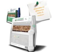 Cfus-Bâche 2.0 X 2.0 \U2013 Toile Renforcée 120 G/M² \U2013 Étanche & Indéchirable \U2013 ?Illets Inox + Corde 10 M \U2013 Idéale Pour Jardin, Camping, Bois \U2013 Blanc