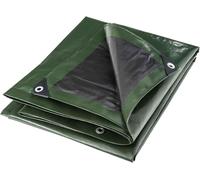 Cfus-Bâche Multifonctions Noire Et Verte 240 G/M2 3 X 5 M