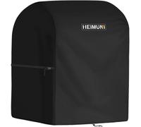 CFUS-Housse de Barbecue Exterieur, Housse Barbecue pour Weber Spirit 210, Housse Barbecue Exterieur Imperméable Bache Barbecue pour Weber Spirit E-210 avec Support Latéral Pliable (90x70x110cm)
