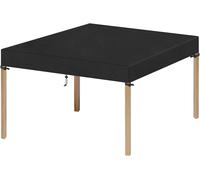 CFUS-Housse de Plateau Table Housse de Protection ¿¿tanche pour Table de Jardin Bache de Protection Table Carr¿¿e de Jardin avec Boucles et Cordon de Serrage Etanche au Vent 90x90x15cm