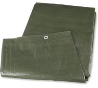 Cfus-Mivos Bâche Universelle Bleue Vert Argentée - Bâche Imperméable Pp-Pe - Résistante Aux Moisissures - Bâche De Protection Pour Voiture Meubles De Jardin Bois - Bâche De Jardin - Made In Eu