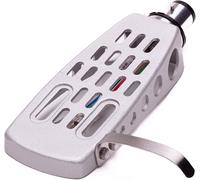 Cfux-Analogis Headshell Hs-12 Support De Système Pour Tourne-Disque Argenté