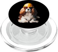 Cfux-Cavalier King Charles Spaniel Casque De Travail Pour Papa Jaune Popsockets Popgrip Pour Magsafe