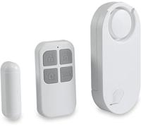 Cfux-Détecteur D'alarme De Porte Sans Fil Avec Télécommande 130 Db Antivol Sirène Magnétique Longue Durée De Veille Avertissement De Faible Puissance Pour Maison Magasin Garage
