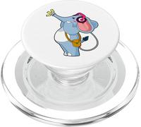 CFUX-Elephant Casque Audio Musique PopSockets PopGrip pour MagSafe