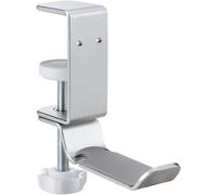 Cfux-Hk4l Support Universel À Pince Pour Casque De Bureau ¿ Pince Réglable Et Crochet Rotatif À 360° ¿ Rangement Pratique Pour Écouteurs, Sacs Et Plus Encore.