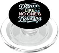 CFUX-Silent Disco Party Casque sans fil Dance Vibes Tee PopSockets PopGrip pour MagSafe