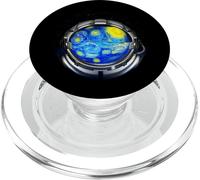 CFUX-Space Starry Night Universe In An Astronaute Casque Galaxie PopSockets PopGrip pour MagSafe