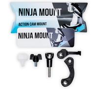CFUX-Support de caméra d'action pour casques Fullface compatible avec GoPro, Garmin & Rollei Support spécial pour casques de descente VTT motocross avec visière Fabriqué en Allemagne
