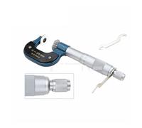 CFWWSAQ Micromètre Extérieur, Micromètre à Disque 0-25 mm/0,01 micromètres extérieurs for Longueurs de Dents d'engrenage et Outil de Mesure d'épaisseur de Papier(25-50mm)