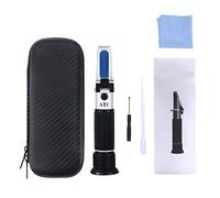 CFWWSAQ Réfractomètre, Réfractomètre médical Clinique Portable ATC Protéine protéique Urine spécifique à la gravité du Compteur d'équipement for Le Laboratoire hospitalier(Leather Box)