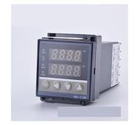 CFWWSAQ Thermostat d'ambiance, Régulateur de température numérique PID, Thermostat REX-C100 Rex C100 + Relais SSR 40DA + sonde thermocouple K 1 m RKC(C100 SSR Output)