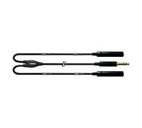 Câble Y Bretelle Jack Stéréo/2 Jack ST. Fem. 30 CM