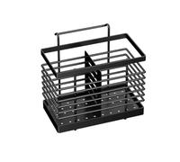 CFY652 Cuisine Porte-Couverts de Cuisine Suspendu, égouttoir à Couverts, Caddie en Acier Inoxydable, Organisateur cuillères et fourchettes, Baguettes Porte-Couverts