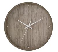 CFY652 Horloge Murale Horloge de Style scandinave à Piles, silencieuse et Personnalisable Décorer(Coffee Brown)
