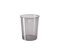 CFY652 Intérieur Poubelle de grande capacité for la maison, cuisine, salle bains, salon, bureau, panier en papier Transparent luxe Benne à ordures(Grand)