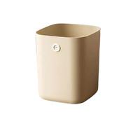 CFY652 Intérieur Poubelles for usage domestique Salon Cuisine Salle de bain Chambre Toilette Bureau Dortoir Baril stockage Cylindre Corbeille à papier Benne à ordures(Blanc,13L)