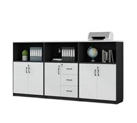 CFY652 Multifonctionnel Classeur à Cinq Portes et Trois armoires for Bureau, Rangement de données Divers Articles Classeur Mobile