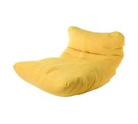 CFY652 Salon Canapé inclinable Paresseux Simple, for Appartement, Balcon, Chaise de Loisirs, Assis, allongé et penché Canapé(Yellow)