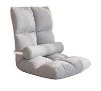 CFY652 Salon Paresseux canapé dortoir lit Dossier Chaise Baie vitrée Balcon Mensonge Tatami siège Simple Canapé(Grigio)