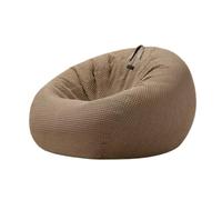 CFY652 Salon Pouf Paresseux Simple for Chambre à Coucher et Balcon, Petit canapé inclinable de Loisirs, Tatami Canapé(Bruin,Grand)