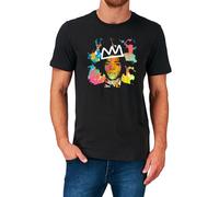 CFZQYALNB Jean-Michel Basquiat T Shirt Graffiti New York 70'S 80'S 90'S