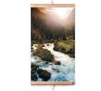 CG Home Panneau Chauffant Mural à Infrarouge Rivière - En Carbone - Mince et Léger - 230V