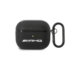 CG Mobile AMG Étui de Protection en Cuir véritable, découpes précises, Fin et léger, résistant aux Chocs, Anti-Rayures Compatible avec Airpods (3)