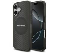 CG MOBILE AMG Graphiques transparents à double couche compatible avec MagSafe pour iPhone 17 (noir)