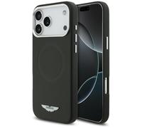 CG MOBILE Aston Martin HC FW Logo Compatible avec MagSafe Coque pour iPhone 17 Pro Max (Noir)