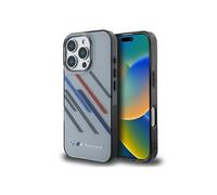 CG Mobile BMW BMHCP16L23HTRAG Coque Rigide pour iPhone 16 Pro 6,3" Gris Motosport IML Rayures aléatoires