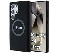 Coque - BMW - Samsung Galaxy S24 Ultra - Souple - Compatible MagSafe - Motif Imprimée Ronde