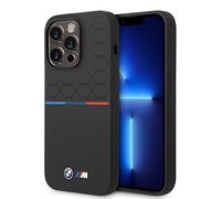 CG MOBILE BMW Coque arrière pour iPhone 15 Pro - Czarny Pattern - Noir